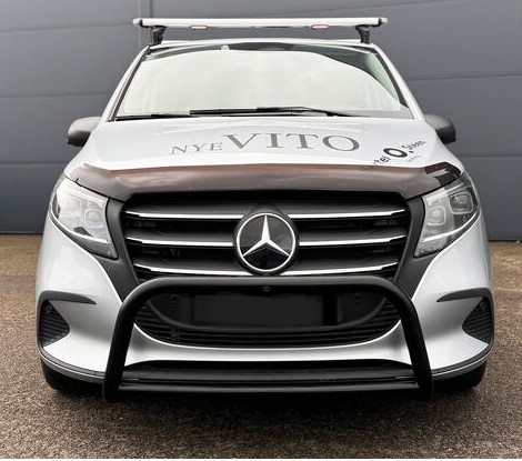 OMAC Battitacco In Acciaio Inox Per Mercedes Vito W447 (2013-2024) | 4 Pezzi, Protezione Davanzale, Facile Installazione